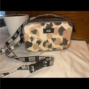 UGG Cow Print Crossbody Bag
